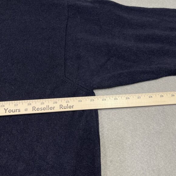 VTG Ping Sweater Mens Large Blue Green Argyle Merino Wool Cashmere Scotland Knit - Picture 9 of 10